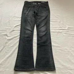 00s Levi's PS517 black flared jeans y2k