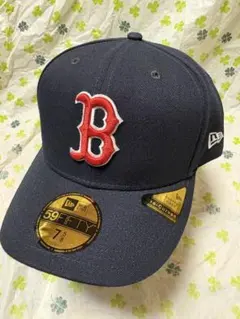 ニューエラ キャップ ボストン レッドソックス ネイビー プレカーブ レッド B