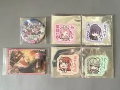 プロセカ ステッカー 缶バッジ ウエハースカード セット