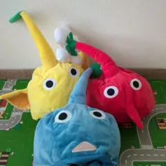 ピクミン 被り物 3体セット