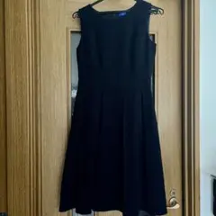 BLUE LABEL CRESTBRIDGE ネイビーツイードワンピース