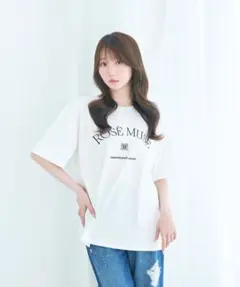 ロゼミューズ ロゴTシャツ ホワイト - メルカリ