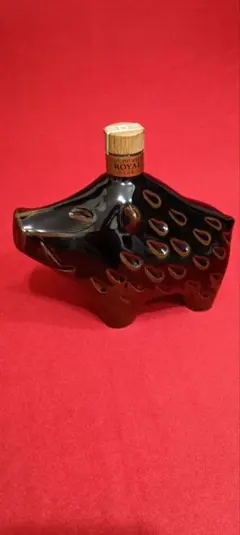 R95コレクション品✨サントリー ウイスキー ローヤル 干支陶器ボトル