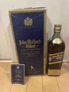 【未開封】ジョンウォーカー オールデスト 古酒 ジョン ウォーカー オールデスト15-60年 John Walker Oldest 15