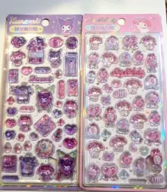 ボンドロ　マイメロ　クロミ　サンリオシール　海外公式ライセンス品　２個