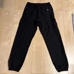Champion 黒 ジョガーパンツ