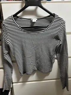 美品❤️ MONKI ストライプ 長袖Tシャツ XSのサムネイル