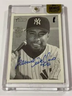 バーニー•ウイリアムス 僅か8枚限定 直筆サインカード 2015 TOPPS
