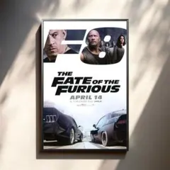 ワイルド・スピードMAX 劇場用ポスター A1 ドイツ版 映画 A1