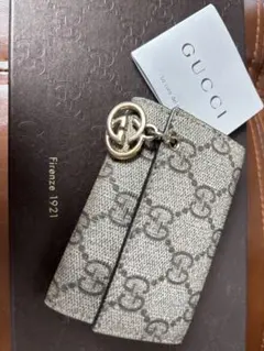 は*ち様 GUCCI GGパターン キーケース - メルカリ
