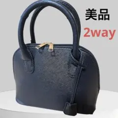 美品　ハンドバッグ　黒バッグ　ブラック　ショルダーバッグ　カジュアル　フォーマル