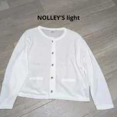 NOLLEY'S light　カーディガン　ホワイトのサムネイル