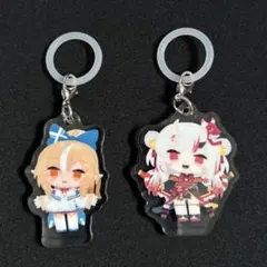 ホロライブ ふらっとめじるしアクセサリー 不知火フレア 百鬼あやめ