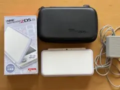 굿 컨디션 뉴 닌텐도 2DS LL 화이트 x 라벤더 본체