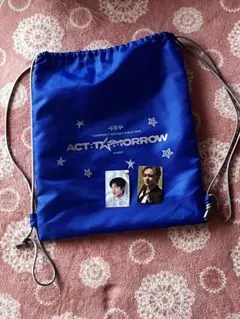 TXT アプグレ特典ナップサック テヒョン FC特典 ヨンジュン