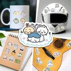 ★新品★ちいかわ ステッカー シール 60枚セット お文具といっしょ