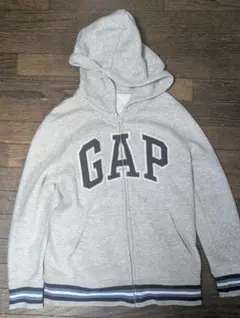 GAP KIDS フード付きパーカー グレー
