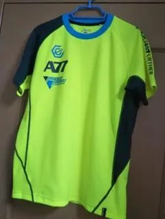 アシックス A77 半袖Tシャツ イエロー系 Mサイズのサムネイル