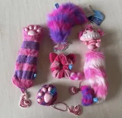 お値下げ】チェシャ猫 しっぽ キーホルダー 2点 TDL ストラップ アリス