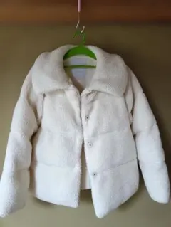 MERCURYDUO ボアコートショート F ホワイト