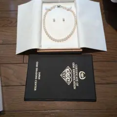 銀座松屋愛珠真珠 あこや真珠 ネックレス ピアス リング セット - メルカリ