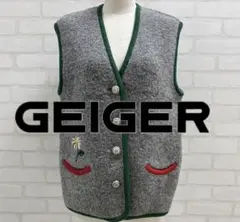 ★美品★ GEIGER チロリアンウールベスト オーストラリア製 ヴィンテージ