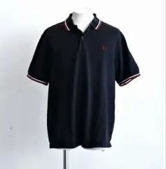 FRED PERRY ネイビー 〜ブラック　ポロシャツ XLのサムネイル