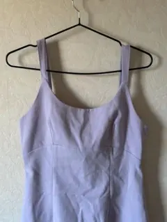 ZARA ラベンダー ノースリーブミニワンピース