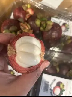 タイ産 マンゴスチン Mangosteen 果物 1キロクール便のサムネイル