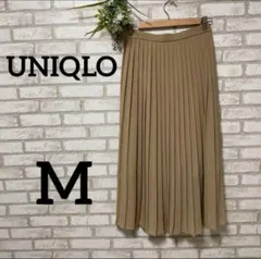 UNIQLO＊ユニクロ＊ロングスカート＊プリーツ＊大人可愛い＊ナチュラル＊M