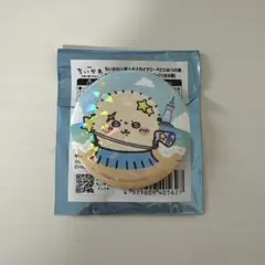 ラッコ 缶バッジ ② スカイツリー 星ふる トレーディング ちいかわ
