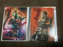 アギト　箔押しスタイルカード　アナザーアギト　仮面ライダーストア　ギルス