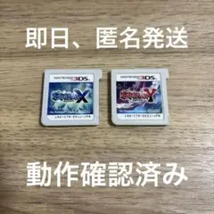 3DS ポケットモンスター　X Y ソフトのみ
