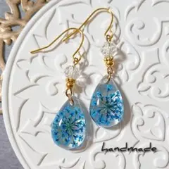 ≪115 ロイヤルブルー≫レジンピアス 500円 - メルカリ