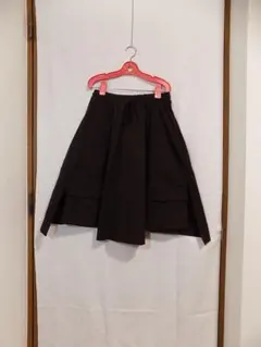 HACHE チノクロスデザインスカート40試着のみイタリア製のサムネイル