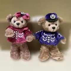 【新品タグ付き】ダッフィー、シェリーメイぬいバッジ