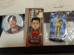 AKIRA バッジ・ステッカー・クリアチャームセット