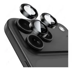 iPhone17Pro 17promax カメラ カバー レンズ 保護 ブラック