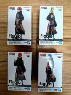 NARUTO ナルト 疾風伝 Figuno 全4種 暁 - メルカリ
