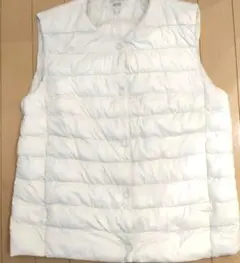 UNIQLO PUFFTECH コンパクトベスト Mサイズ オフホワイト