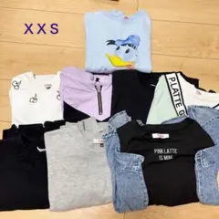 ☆春夏〜秋 ほぼピンクラテ XXS〜Sサイズまとめ売り☆