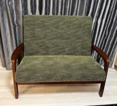 ソファ 2人掛け緑 グリーン