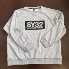 SY32 by SWEET YEARS グレー トレーナー　XXXXL
