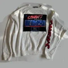 キャンディストリッパー　セーター　ぺぺ　ニット　ゲーム　白　ホワイト　中古