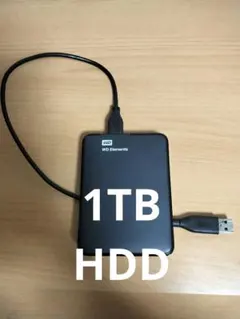 ウェスタンデジタル　1TB HDD