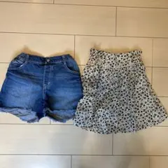 GU 150cm 女児パンツ 2枚セット