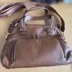 ANYA HINDMARCH ショルダーバッグ ブラウンのサムネイル