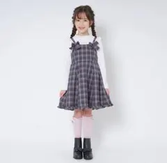 メゾピアノ ジャンバースカート