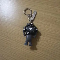 EXPO2025　黒 ミャクミャク 立体PVC キーホルダー プレート付