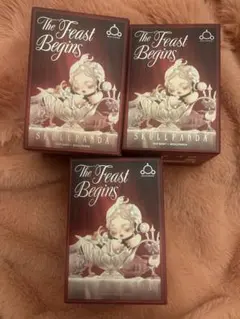 SKULLPANDA The Feast Begins 3個セット
